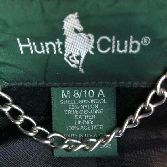 Vintage Wool and Leather Jacket - Picture 4 of 5